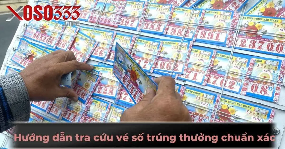 Hướng dẫn tra cứu vé số trúng thưởng chuẩn xác