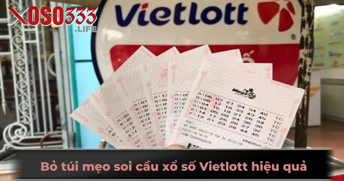 Bỏ túi mẹo soi cầu xổ số Vietlott hiệu quả cho tân binh