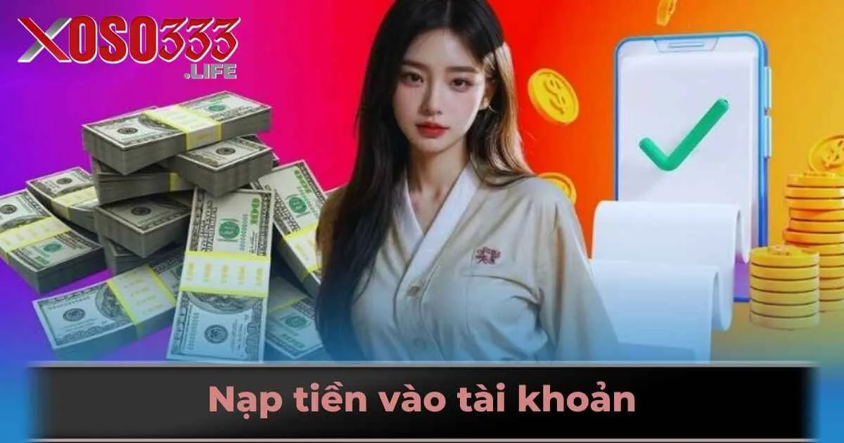Nạp tiền vào tài khoản