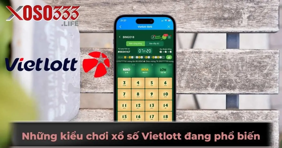 Những kiểu chơi xổ số Vietlott đang phổ biến hiện nay