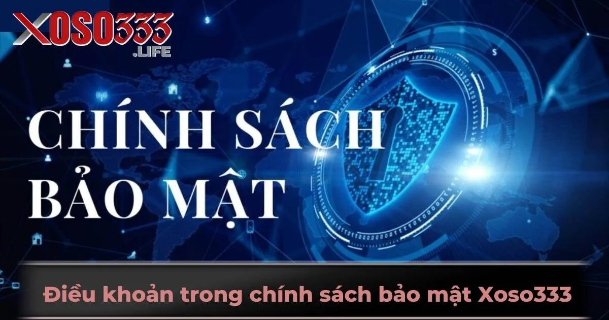 Tổng hợp điều khoản trong chính sách bảo mật Xoso333