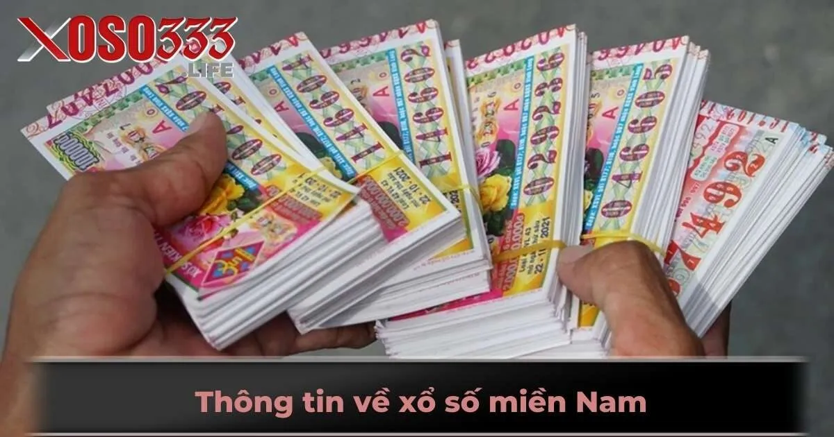 Thông tin về xổ số miền Nam